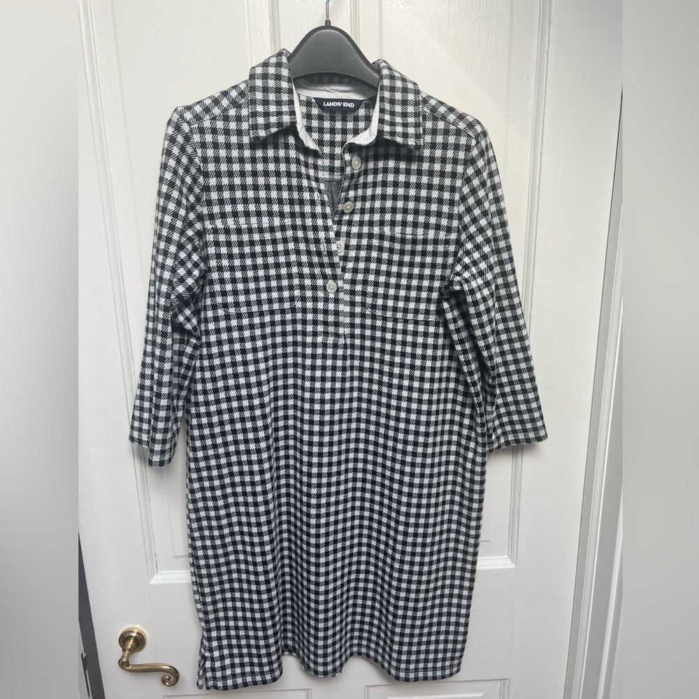 💥💥 REDUCED!!! Black and White Gingham dress M